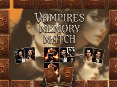 თამაშის Vampires Memory Match
