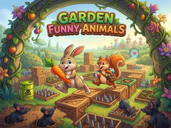 თამაშის Garden Funny Animals