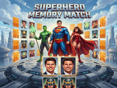 თამაშის Superhero Memory Match