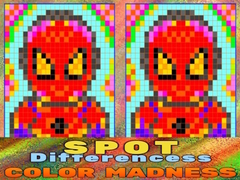 თამაშის Spot the Differences Color Madness 