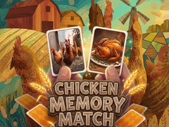 თამაშის Chicken Memory Match