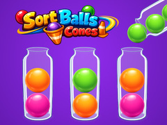 თამაშის Sort Balls Cones