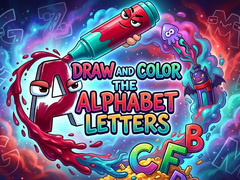 თამაშის Draw and Color the Alphabet Letters