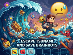 თამაშის Escape Tsunami and Save Brainrots