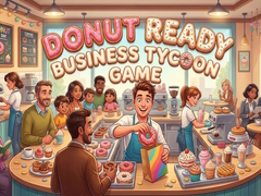 თამაშის Donut Ready Business Tycoon Game