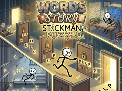 თამაშის Words Story Stickman Puzzle