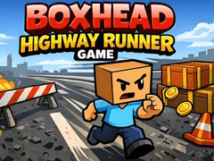 თამაშის Boxhead Highway Runner Game