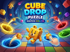 თამაშის Cube Drop Puzzle: Match Color