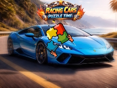 თამაშის Racing Cars Puzzle Time