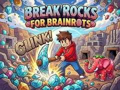 თამაშის Break Rocks For Brainrots