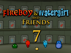 თამაშის Fireboy & Watergirl 7: and Friends