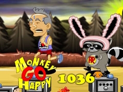 თამაშის Monkey Go Happy Stage 1036