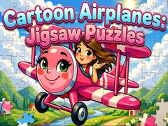 თამაშის Cartoon Airplanes: Jigsaw Puzzles