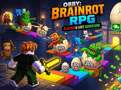 თამაშის Obby: Brainrot RPG Slasher & Loot Adventure