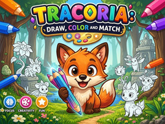 თამაშის Tracoria: Draw, Color & Match
