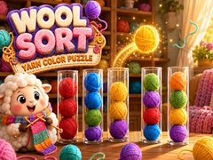 თამაშის Wool Sort Yarn Color Puzzle