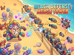 თამაშის Beach Defense: Merge Tower