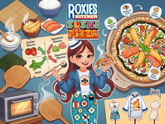 თამაშის Roxie's Kitchen: Sushi Pizza