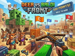 თამაშის Deer Vs Baldi: Front