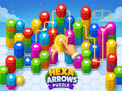 თამაშის Hexa Arrows Puzzle