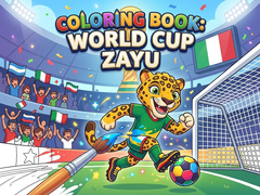 თამაშის Coloring Book: World Cup Zayu