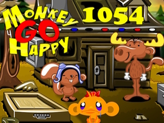თამაშის Monkey Go Happy Stage 1054