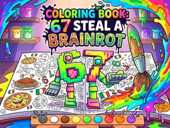 თამაშის Coloring Book: 67 Steal A Brainrot