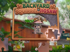 თამაშის Backyard Squirrel Jigsaw