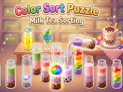 თამაშის Color Sort Puzzle Milk Tea Sorting