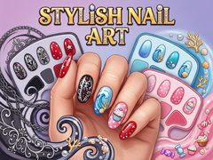 თამაშის Stylish Nail Art