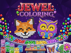 თამაშის Jewel Coloring