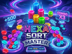 თამაშის Hexa Sort Master