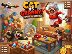 თამაშის Cat Vs Granny! Ragdoll Sandbox