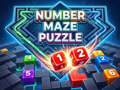 თამაშის Number Maze Puzzle