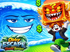 თამაშის Obby Escape from Tsunami Brainrot