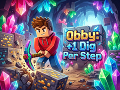 თამაშის Obby: +1 Dig Per Step