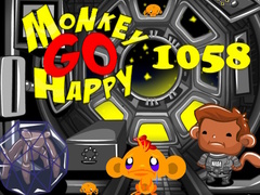 თამაშის Monkey Go Happy Stage 1058