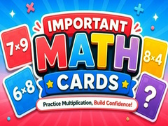 თამაშის Important Math Cards