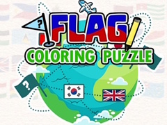 თამაშის Flag Coloring Puzzle
