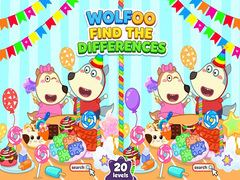 თამაშის Wolfoo Spot The Difference