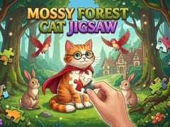 თამაშის Mossy Forest Cat Jigsaw