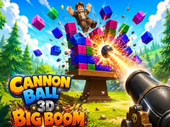 თამაშის Cannon Ball 3D Big Boom