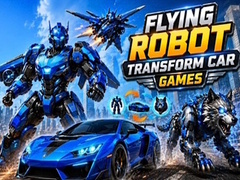 თამაშის Flying Robot Transform Car Games