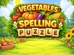 თამაშის Vegetable Spelling Puzzle