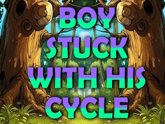 თამაშის Boy Stuck with His Cycle