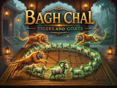თამაშის Bagh Chal Tigers and Goats