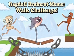 თამაშის Ragdoll Brainrot Meme: Walk Challenge!