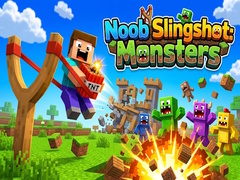 თამაშის Noob Slingshot: Monsters