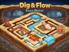 თამაშის Dig & Flow - Save Water