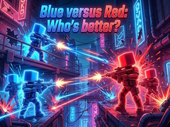 თამაშის Blue versus Red: Who's better?